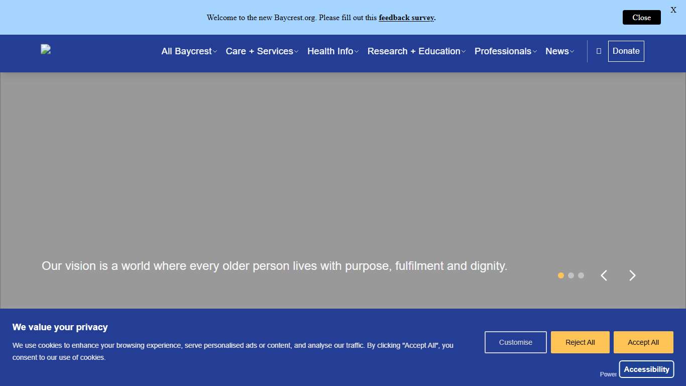 Home Page - Baycrest